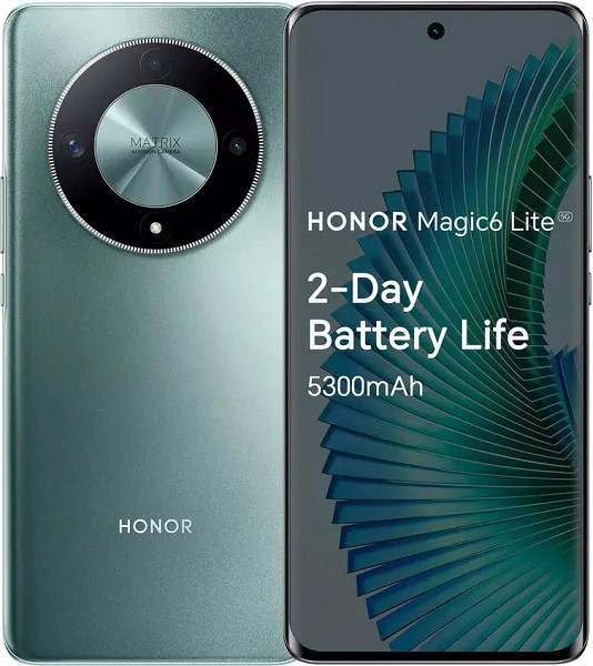 Honor Magic 6 Lite 5G ALI-NX3 Dual Sim 512GB Emerald Green (8GB RAM) - Global Version