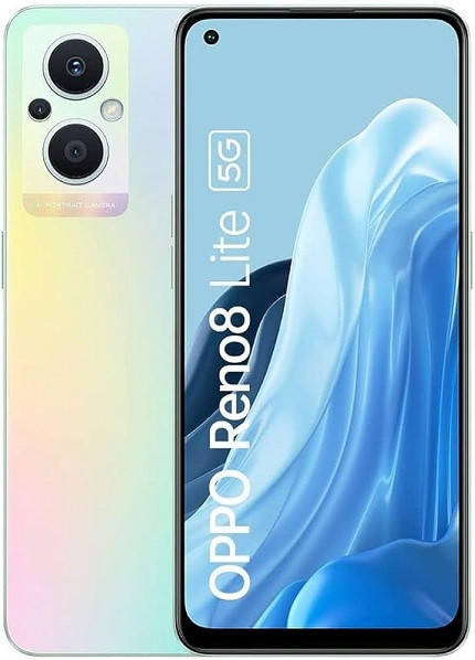 Oppo Reno 8 Lite 5G CPH2343 Dual Sim 128GB Champagne Silver (8GB RAM) - Global Version