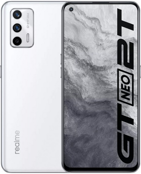 Realme GT Neo 2T 5G Dual Sim 256GB White (12GB RAM) - China Version Global ROM