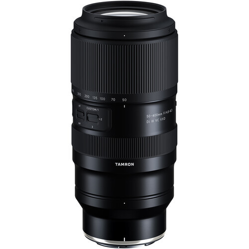 Tamron 50-400mm f/4.5-6.3 Di III VC VXD Lens (Nikon Z Mount)