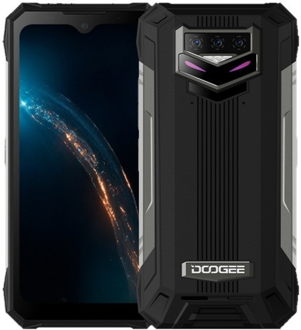 DOOGEE S89 Rugged Phone Dual Sim 128GB Black (8GB RAM)