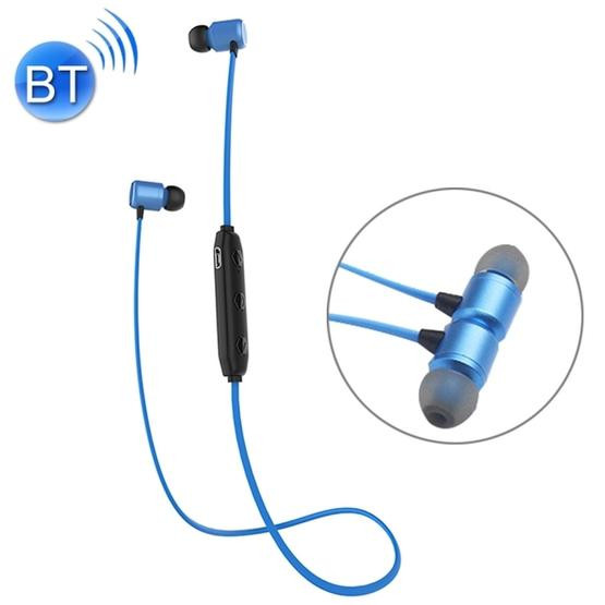 XRM-X4 Sports IPX4 Waterproof Magnetic Earbuds Wireless Bluetooth V4.2 Stereo Headset with Mic (Blue)
