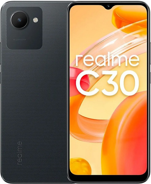 Realme C30 Dual Sim 64GB Black (4GB RAM)