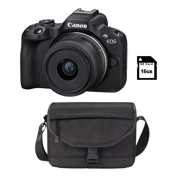 Canon EOS R50 Travel Kit (18-45mm f/4.5-6.3)