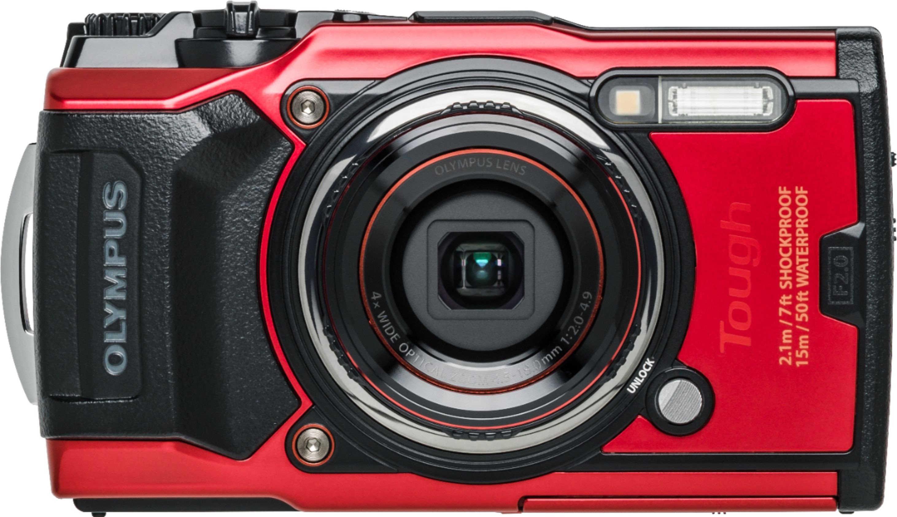 OLYMPUS オリンパス TG TG-4 RED+triclubdoha.com