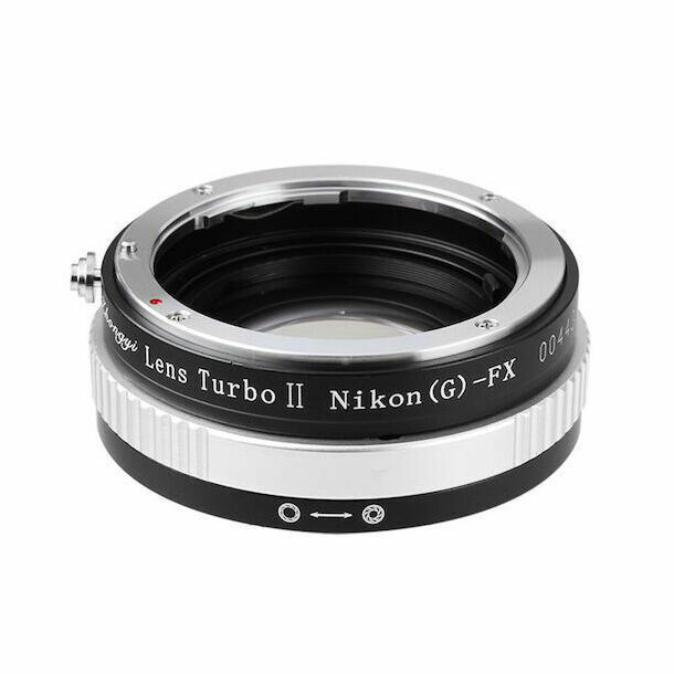 Zhongyi Turbo Adaptor Mark II (Nikon F Mount G lens to Fujifilm X Mount)