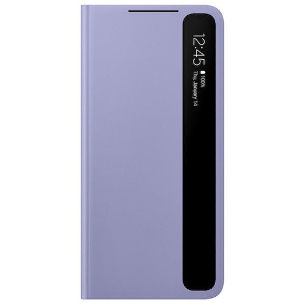 Samsung Galaxy S21 Plus Smart Clear View Phone Cover Violet