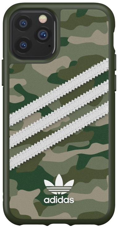 Adidas Iphone 11 Pro Max 3 Stripes Snap Phone Case Camo Green White