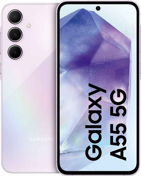 Samsung Galaxy A55 5G SM-A5560 Dual Sim 128GB Awesome Lilac (8GB RAM)