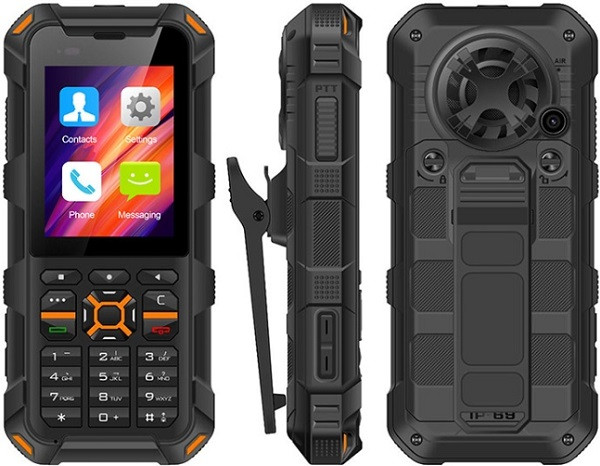 UNIWA F20 Walkie Talkie Rugged Phone 8GB Black (1GB RAM)