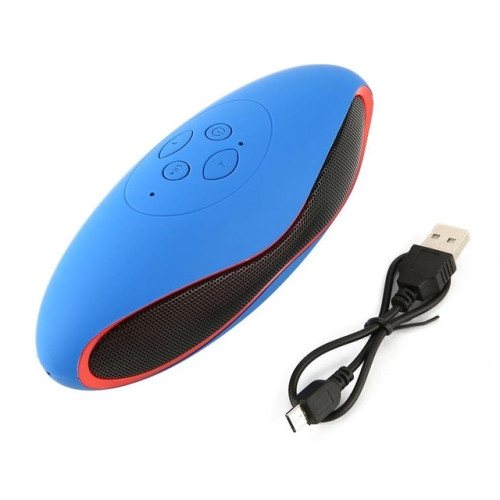 Mini Bluetooth Speaker Portable Wireless Speaker Sound System 3D Stereo Music Surround TF USB Super Bass Column Acoustic System(blue)