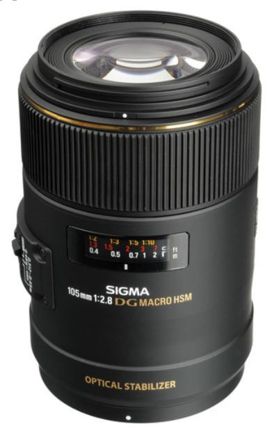 Sigma Macro 105mm f/2.8 EX DG OS HSM (Nikon F Mount)