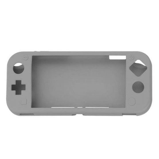 IPLAY Game Host Silicone Full Coverage Protective Case with Screen Protector for Switch Lite(Grey)