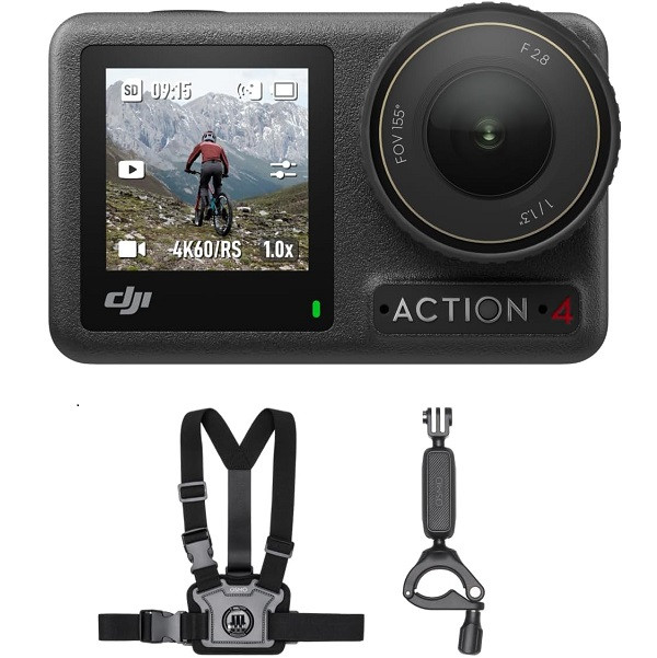 DJI Osmo Action 4 Motorcycling Combo