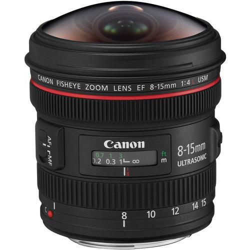 Canon EF 8-15mm f/4 L Fisheye USM Lens