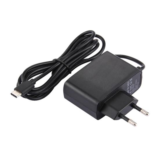 For Nintendo Switch NS Game Console Wall Adapter Charger Charger Adapter Charging Power, DC 5V, Cable Length: 1.5m, EU Plug(Black)