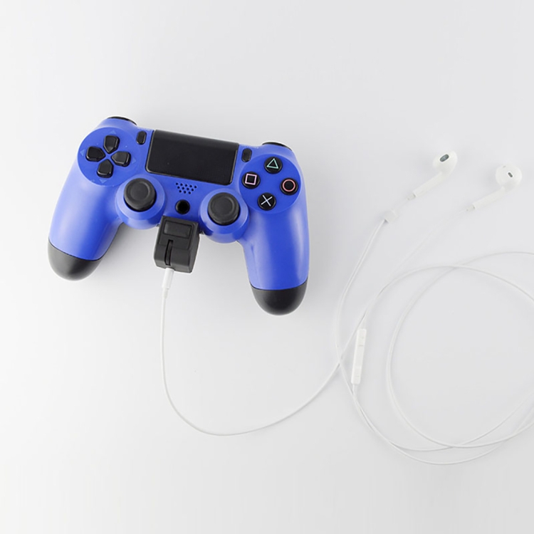 3.5mm Audio Jack for PS4 Headphone Adapter with Mic Volume Control for