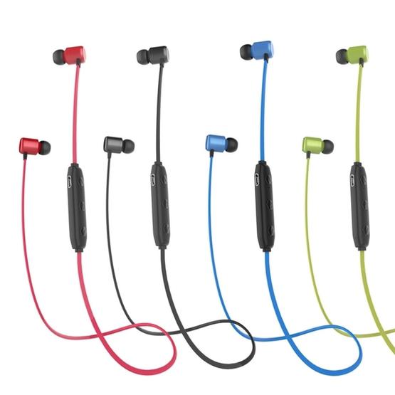 XRM-X4 Sports IPX4 Waterproof Magnetic Earbuds Wireless Bluetooth V4.2 Stereo Headset with Mic (Green)